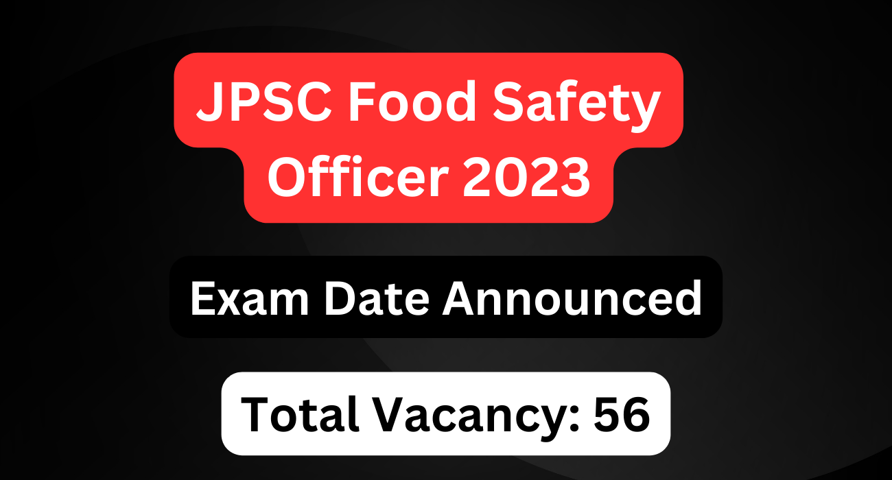 JPSC Food Safety Officer 2023