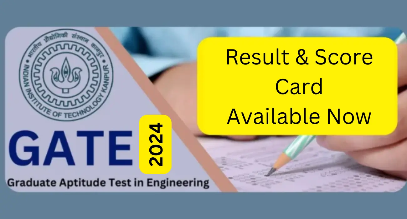 Gate IIT Score Card2024