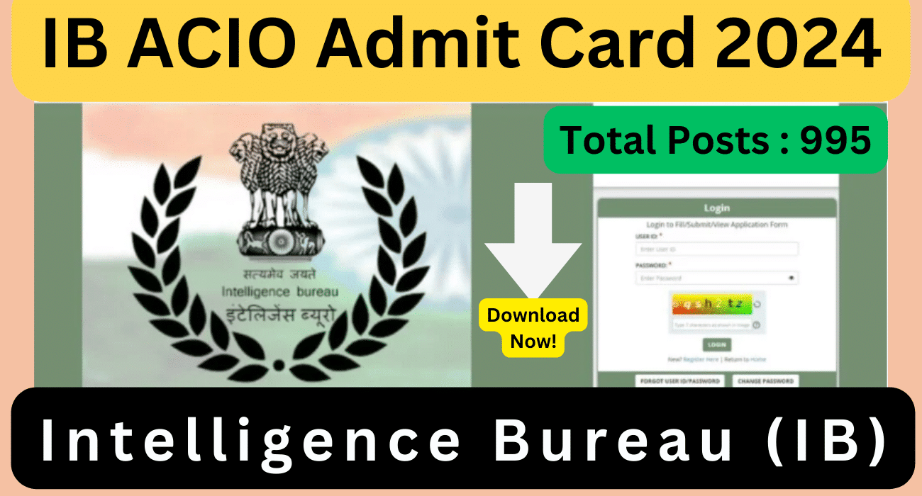 IB ACIO Tier-II Admit Card 2024 Out, Download Now - Recruitment Officer