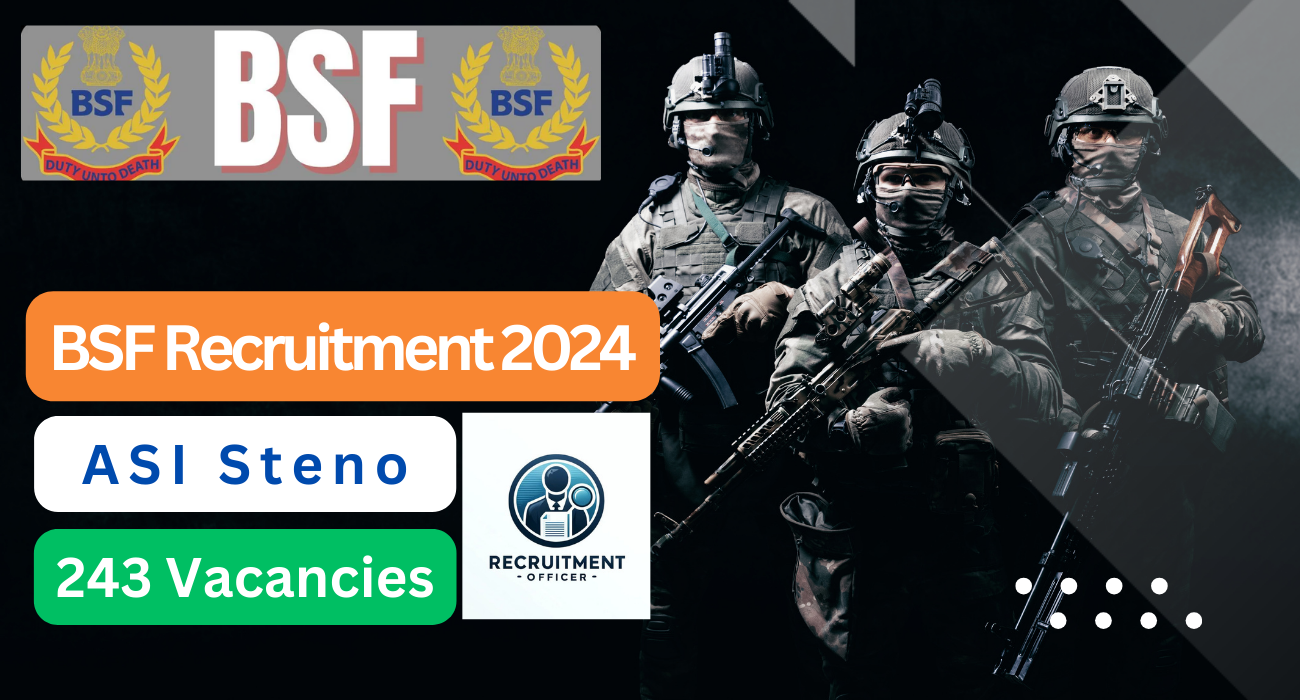 BSF ASI Recruitment Notification 2024