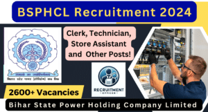 BSPHCL Recruitment Notification 2024