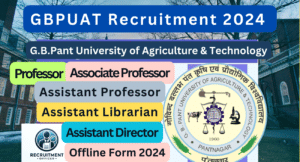 GBPUAT Recruitment 2024