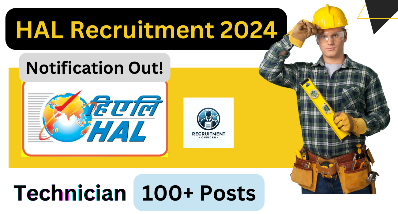 HAL Recruitment 2024 Apply for Diploma Technician Posts