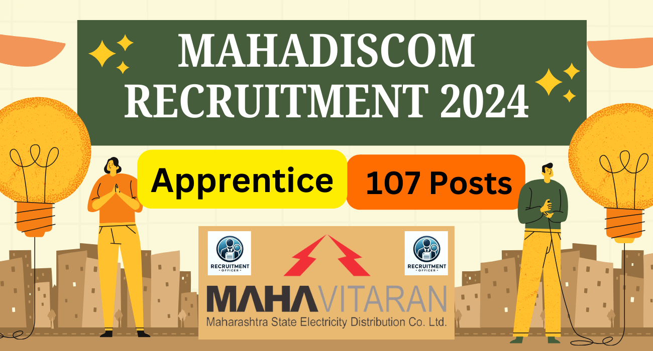 MAHADISCOM Apprentice Recruitment 2024