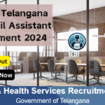MHSRB Telangana Recruitment Notification 2024