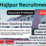 NIPER Hajipur Recruitment 2024