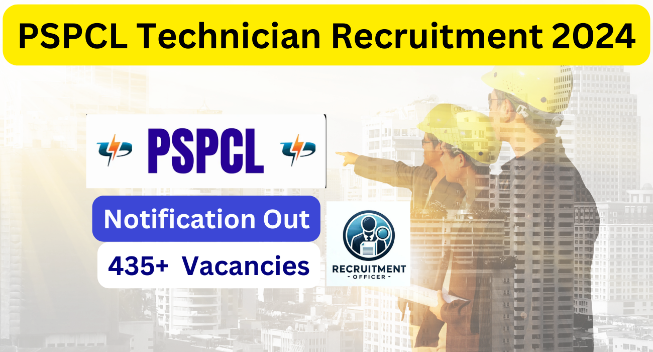 PSPCL Recruitment Notification 2024