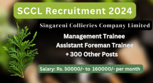 SCCL Recruitment Notification 2024