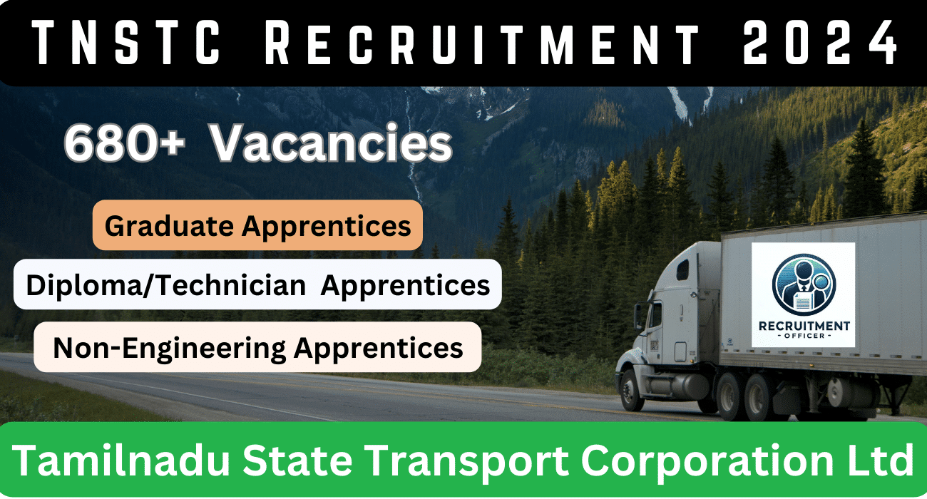 TNSTC Recruitment Notification 2024
