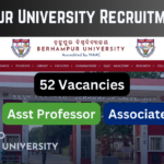 Berhampur University Recruitment 2024 Notification