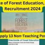 DFE Dehradun Recruitment 2024