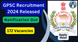 GPSC Recruitment 2024