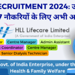 HLL Recruitment 2024 Announcement