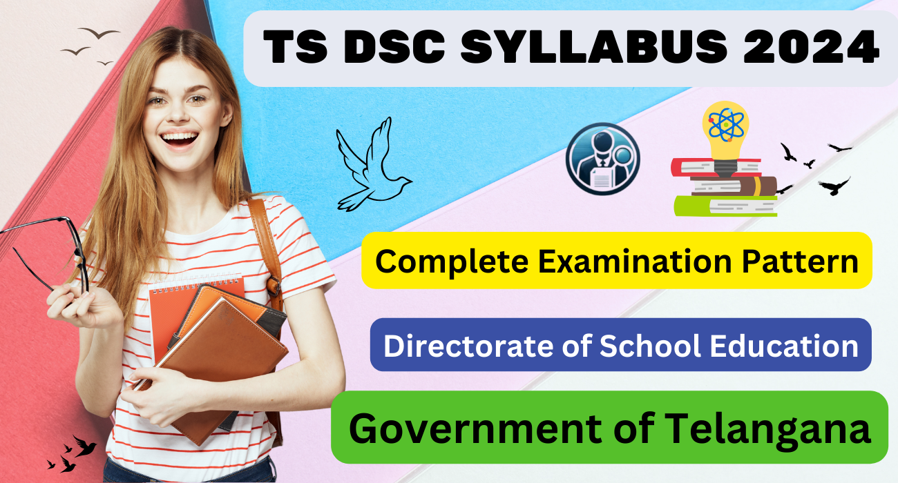 TS DSC Syllabus 2024 and Exam Pattern Download PDF Links