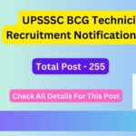 UPSSSC-BCG-Technician-Recruitment-Notification-2024