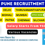 C-DAC Pune Recruitment 2024