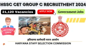 HSSC CET Group C 2024 Recruitment