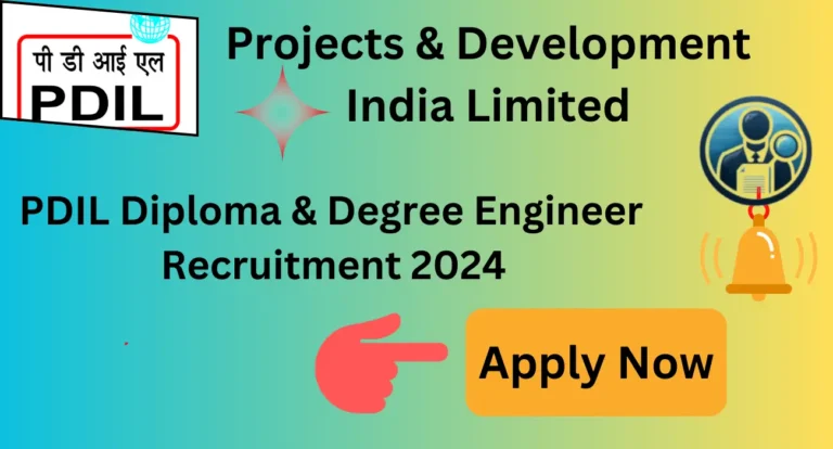 PDIL Diploma & Degree Engineer Recruitment 2024