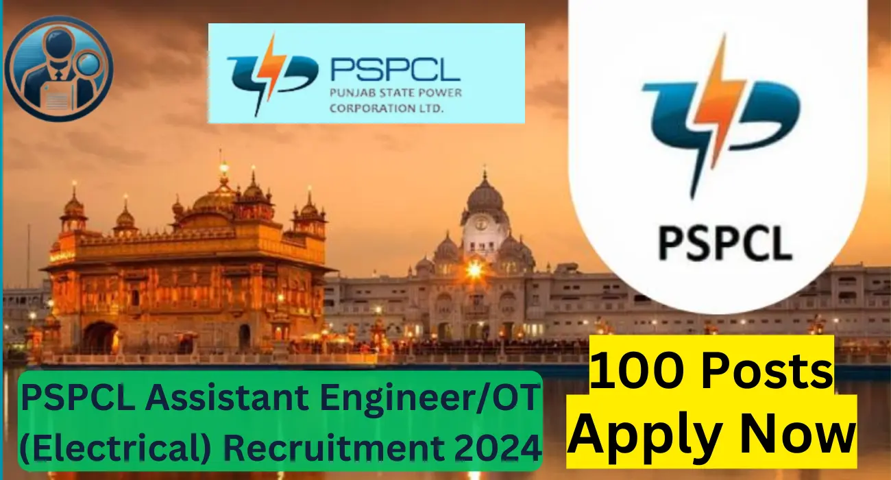 PSPCL Assistant EngineerOT (Electrical) Recruitment 2024