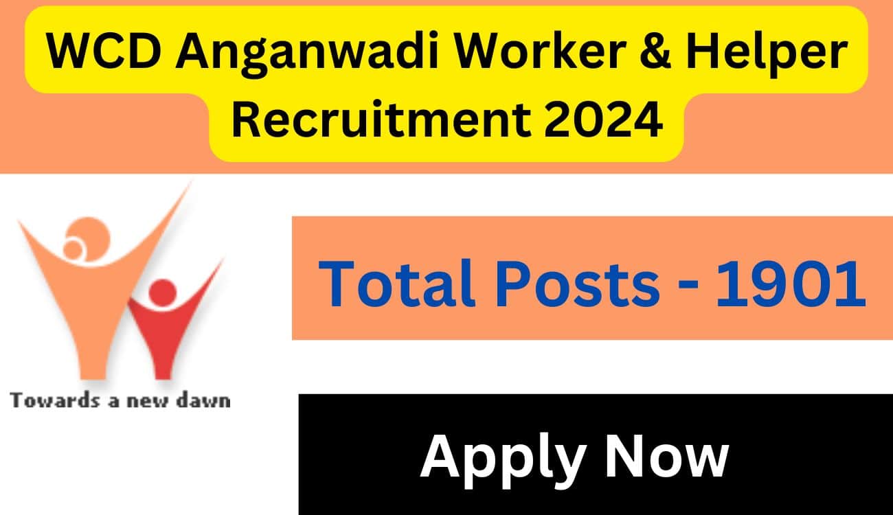 WCD-Anganwadi-Worker-Helper-Recruitment-2024