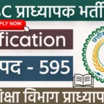 CGPSC Professor Recruitment 2024