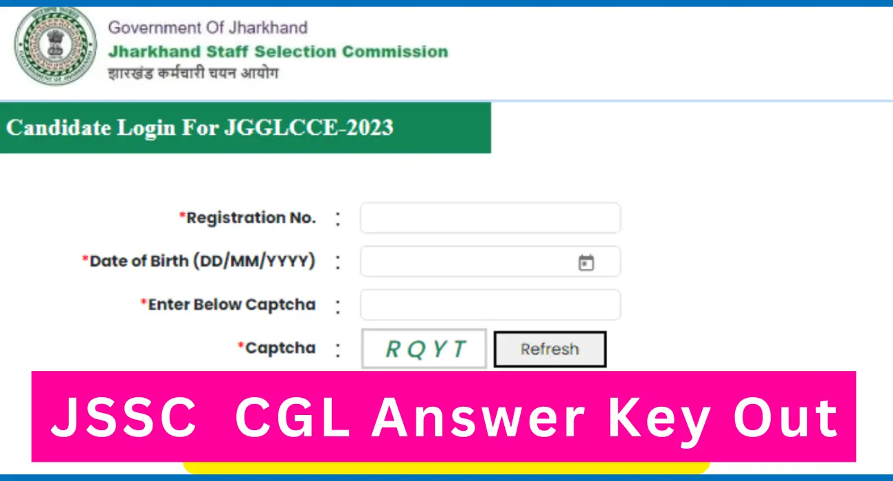 JSSC CGL Answer Key 2024 is now available for download. Get the official answer key, calculate your marks, and raise objections at jssc.nic.in.