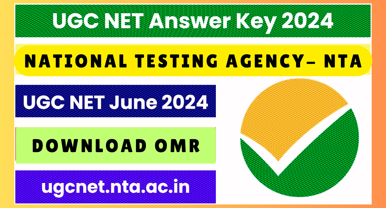 Download UGC NET Answer Key 2024, OMR Sheet, and Question Paper