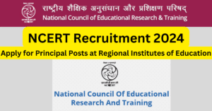 NCERT Recruitment 2024