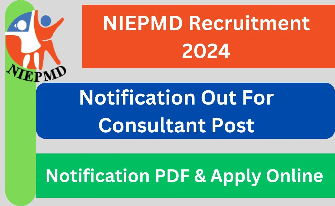 NIEPMD Recruitment 2024