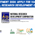 NRDC Recruitment 2024