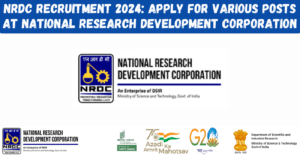 NRDC Recruitment 2024