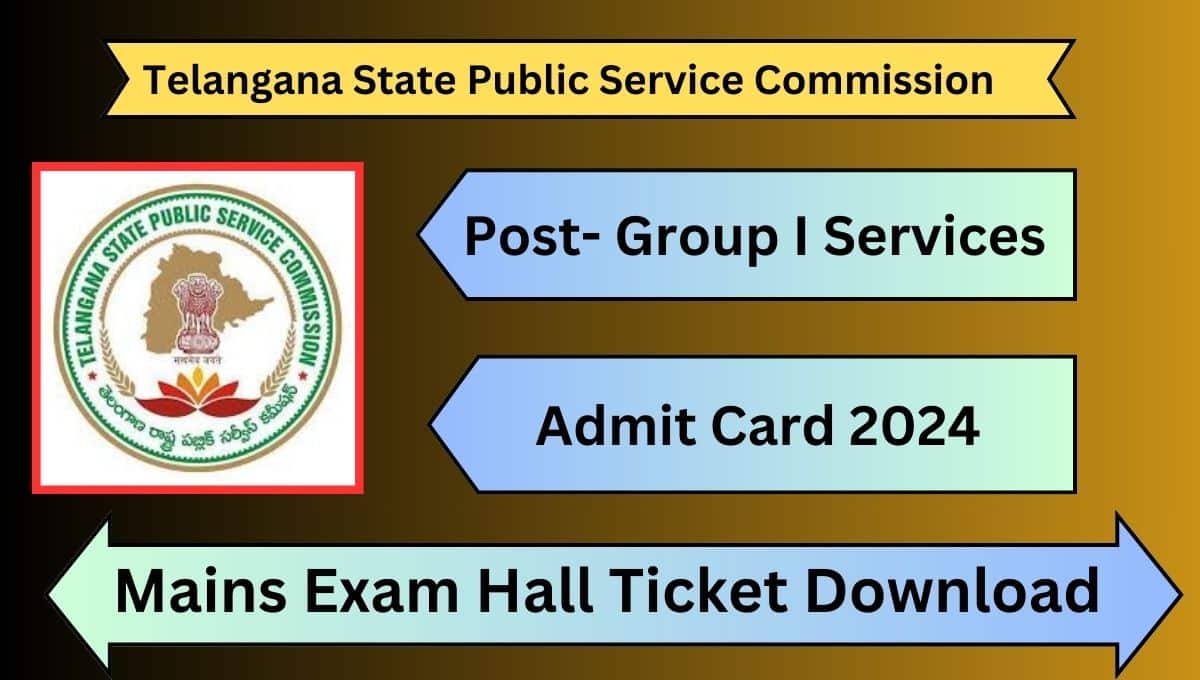 TSPSC Group I Services Admit Card 2024