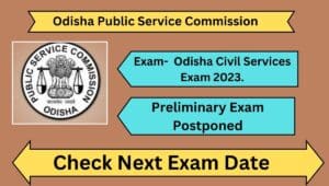 OPSC Odisha Civil Service Exam