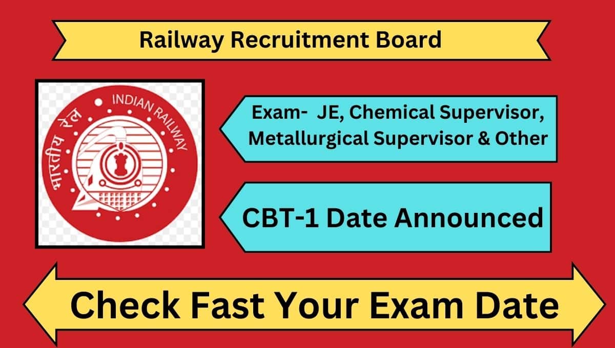 RRB CBT-1 Date Announced