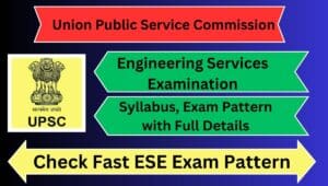 UPSC ESE Syllabus