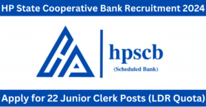 HP State Cooperative Bank Recruitment 2024