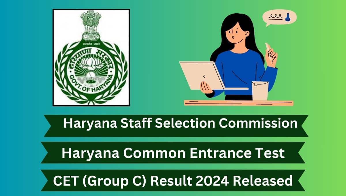 HSSC CET (Group C) Result 2024
