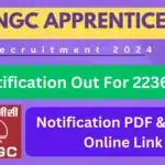 ONGC Apprentice Recruitment 2024