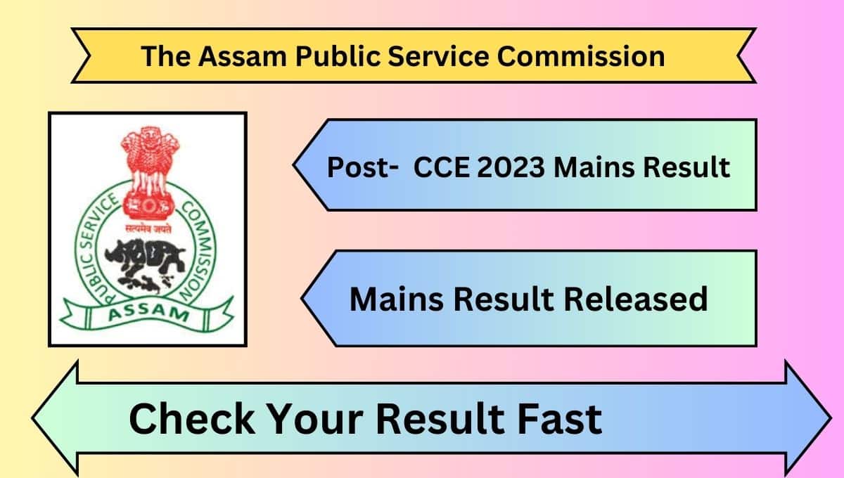 Assam PSC CCE 2023