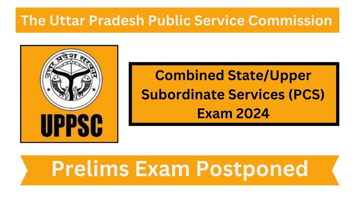 UPPSC Combined State/ Upper Subordinate Services 2024