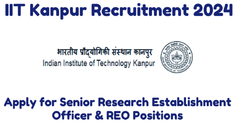 IIT Kanpur Recruitment 2024