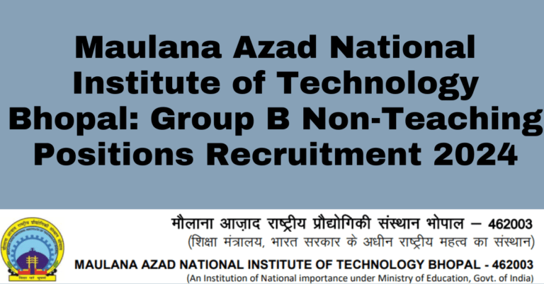 Maulana Azad National Institute of Technology Bhopal