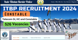 ITBP Telecom Recruitment 2024