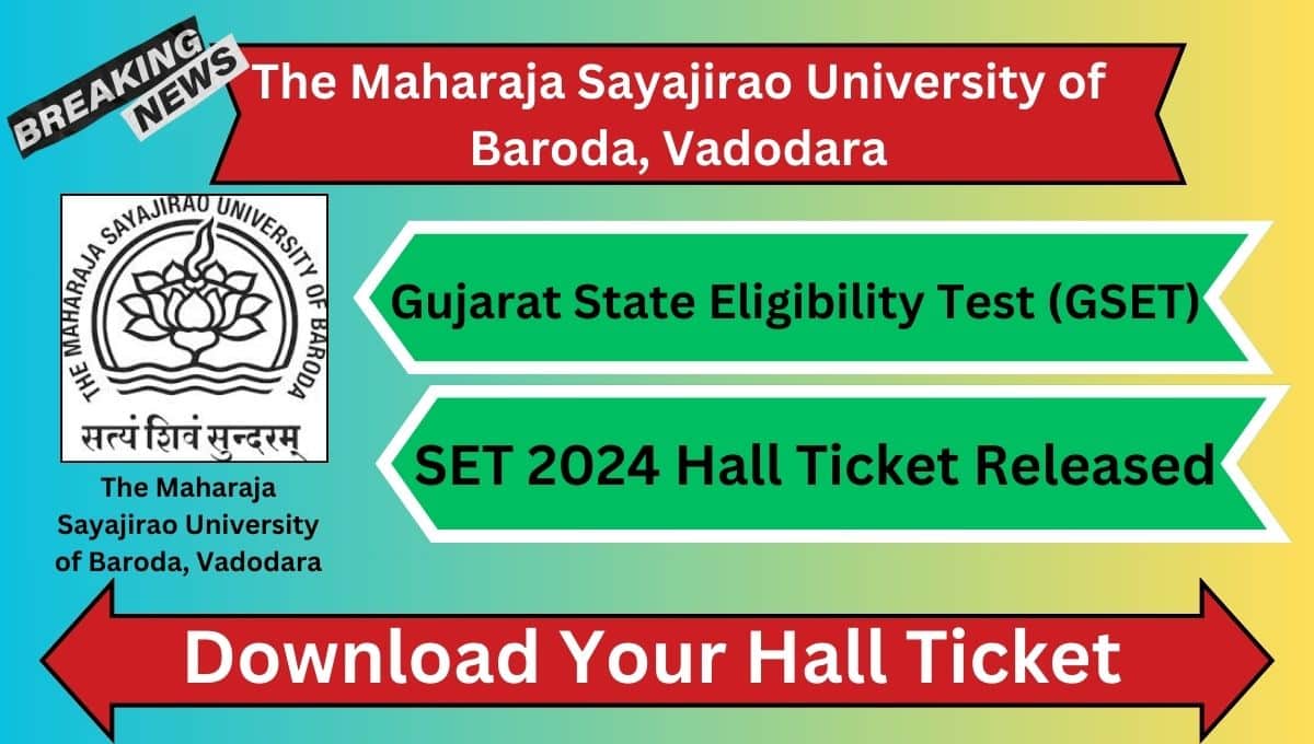  Gujarat SET 2024 Hall Ticket