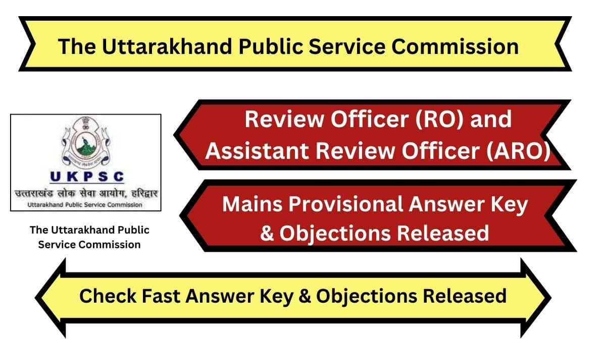 UKPSC RO/ARO