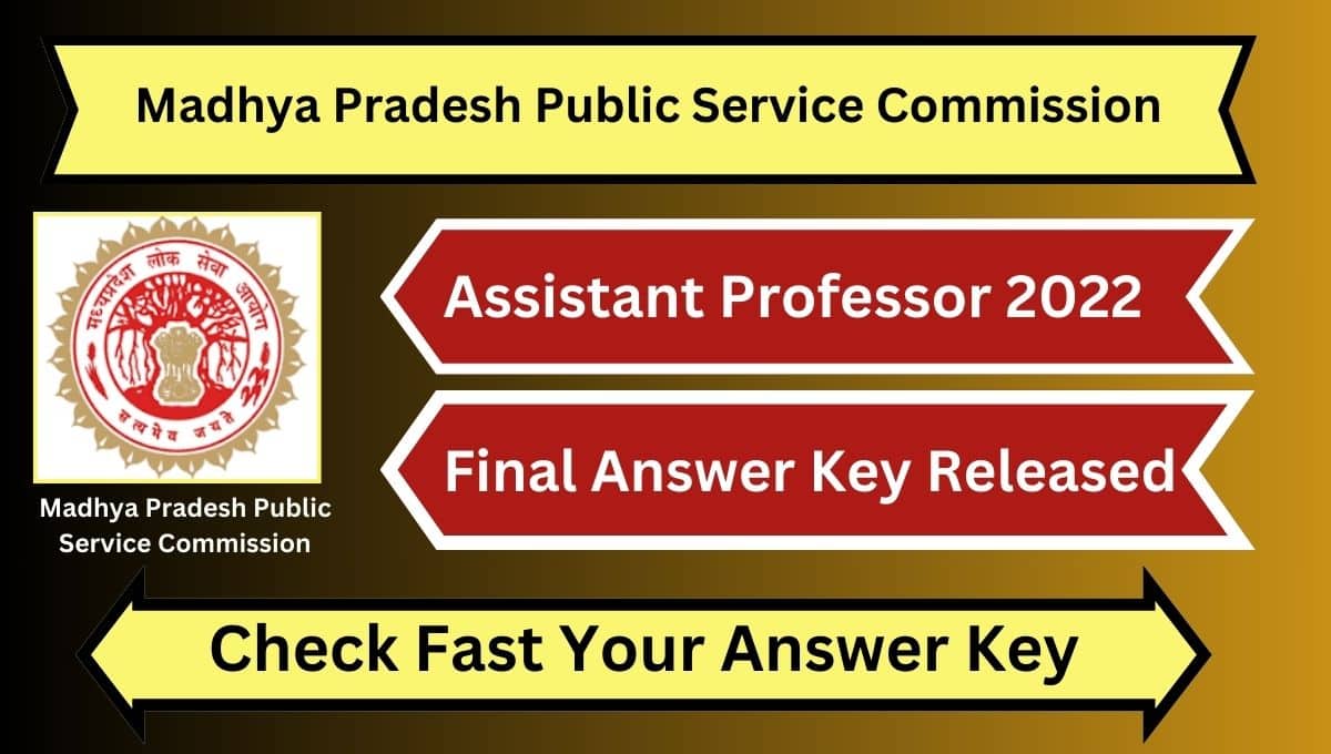 MPPSC Assistant Professor 2022