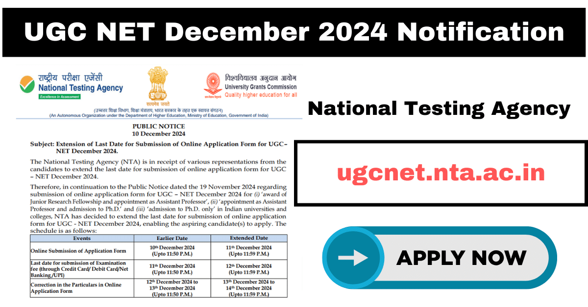 UGC NET December 2024