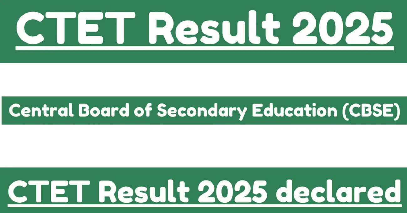 CTET Result 2025