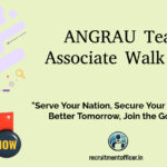 ANGRAU Teaching Associate Walk in 2025