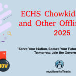 ECHS Chowkidar Peon and Other Offline Form 2025